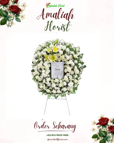 Krans Bunga Duka Cita di Cisantren Kidul
